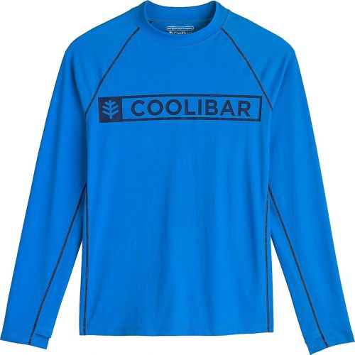  Coolibar UPF 50+ Mens Logo Surf Rash Guard - Sun Protective