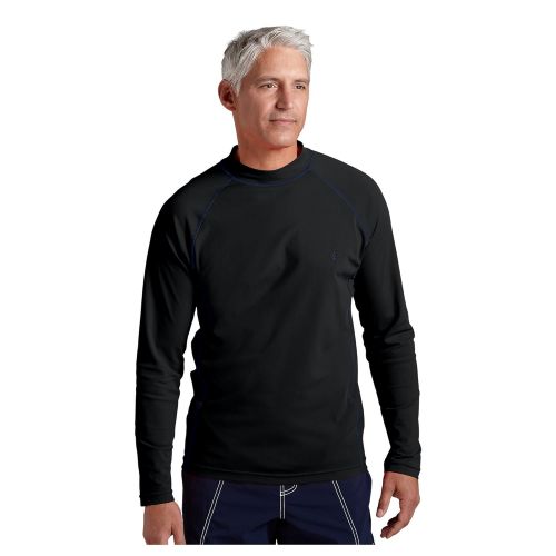  Coolibar UPF 50+ Mens Long Sleeve Surf Rash Guard - Sun Protective