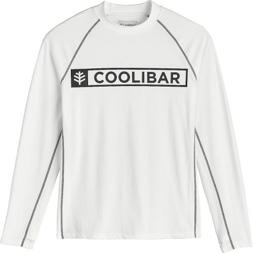  Coolibar UPF 50+ Mens Logo Surf Rash Guard - Sun Protective