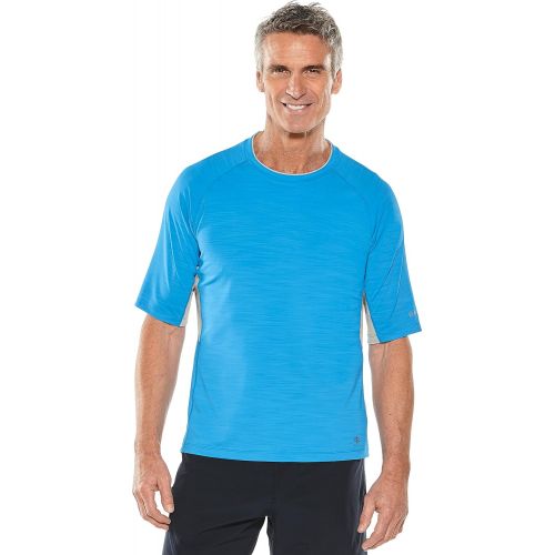  Coolibar UPF 50+ Mens Ultimate Rash Guard - Sun Protective