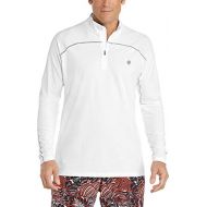 Coolibar UPF 50+ Mens Nocona Zip Rash Guard - Sun Protective