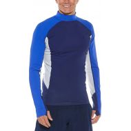 Coolibar UPF 50+ Mens Point Break Rash Guard - Sun Protective