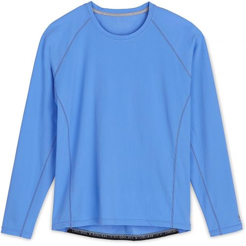  Coolibar UPF 50+ Mens Long Sleeve Hightide Swim Shirt - Sun Protective