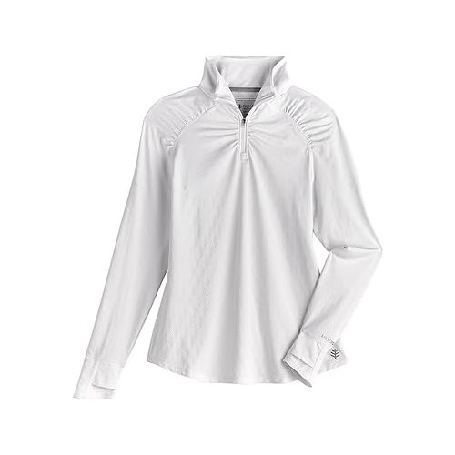  Coolibar UPF 50+ Women's Arabella Quarter-Zip - Sun Protective