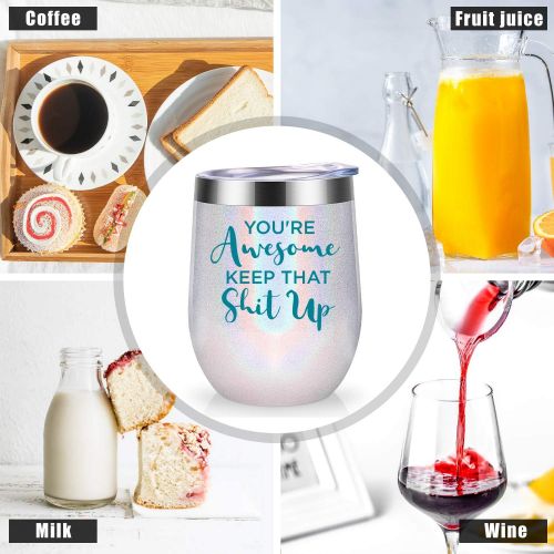  [아마존핫딜][아마존 핫딜] Coolife Thank You Gifts - Funny Gifts for Women, Her - White Elephant Gifts - Unique Friendship, Birthday, Christmas Wine Gifts for Best Friend, Coworker, Employee, Mom, Sister, Aunt - Coo