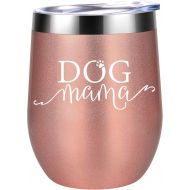 [아마존 핫딜] [아마존핫딜]Coolife Dog Mama - Dog Lover Gifts for Women - Funny Dog Mom Christmas Gifts for Dog Lovers - Dog Themed Birthday Gifts for Wine Lovers, Dog Owner, Fur Mom, Grandma, Mother, Best Friend -