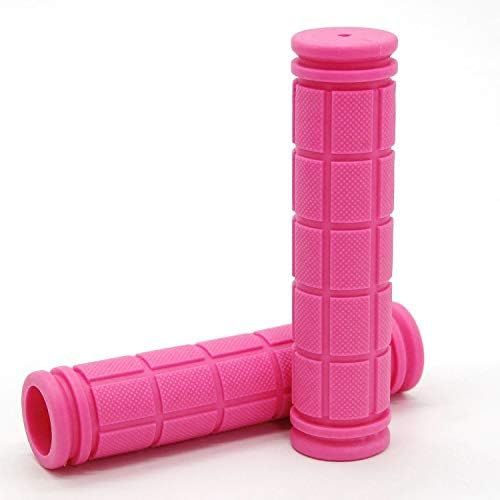  Coolrunner Bike Handlebar Grips, Bicycle Grips for Kids Girls Boys, Non-Slip Rubber Mushroom Grips for Scooter Cruiser Seadoo Tricycle Wheel Chair Mountain Road Urban Foldable Bike