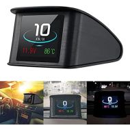 Coomir P10 Car HUD Head Up Display Car HUD Display Intelligent Digital Speedometer LCD Display OBD 2 Scanner Diagnostic Tool GPS Smart with Overspeed Alarm Voltmeter Warning