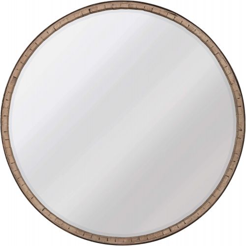  Cooper Classics Brancen Wooden 36 Round Wall Mirror