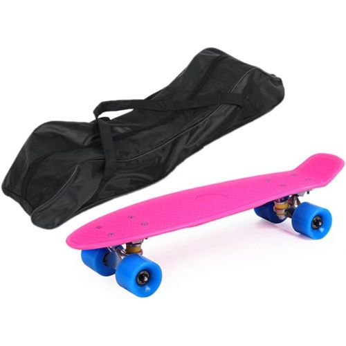  Cooplay 22 Black Penny Banana Skateboard Carry Bag Handbag Backpack Straps with No Skateboard