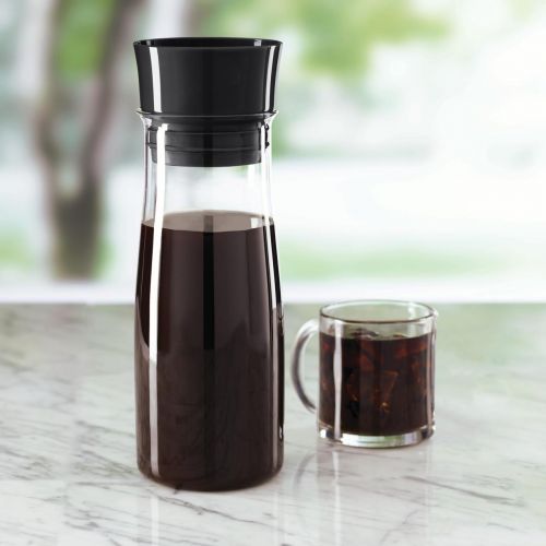  Copco Forty Ounce Borosilicate Glass Cold Brew Coffee Maker Black