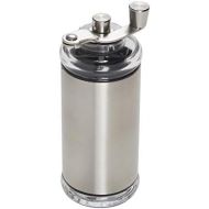 Copco Compact Manual Adjustable Coffee Grinder, 6.5-inches, Silver