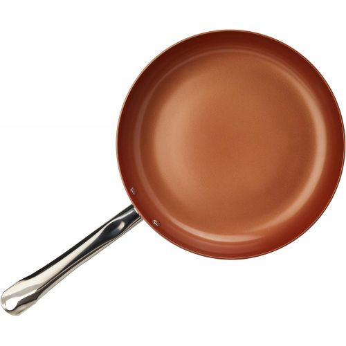  Copper CHef 3-Piece Non-Stick Fry Pan Set, 8 Inch, 10 Inch, and 12 Inch