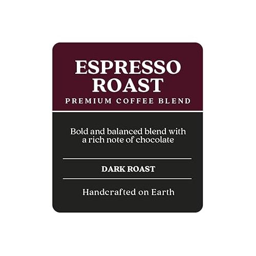  Copper Moon Dark Roast Whole Bean Coffee, Espresso Blend, 5 Lb