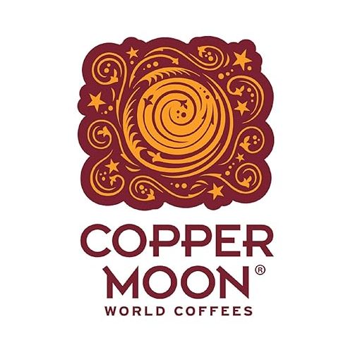  Copper Moon Strong Dark Roast Whole Bean Coffee, Blast Off Blend, 2 Lb