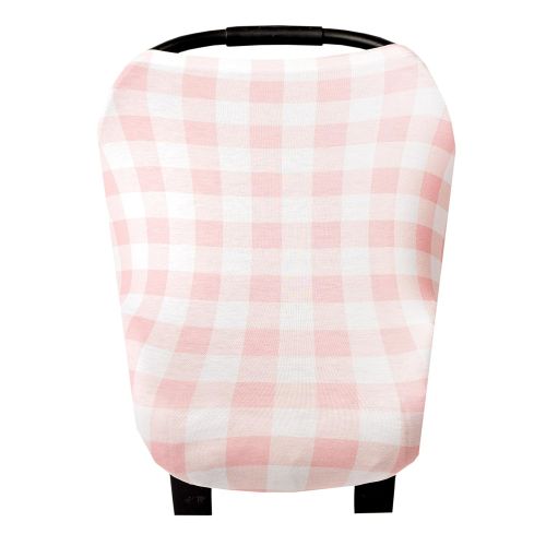  Baby Car Seat Cover Canopy and Nursing Cover Multi-Use Stretchy 5 in 1 GiftLondon by Copper Pearl