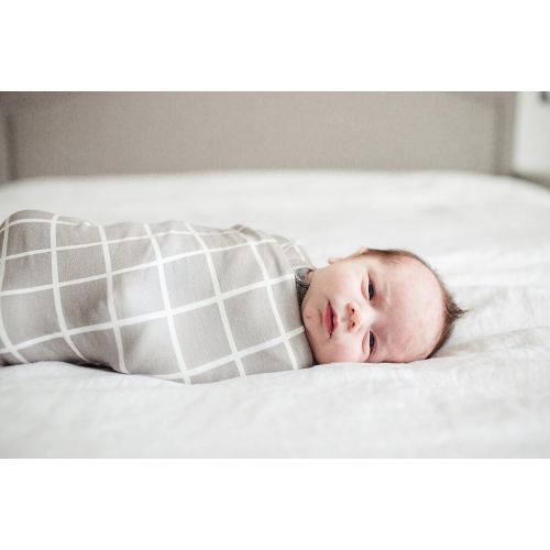  Large Premium Knit Baby Swaddle Receiving BlanketMidway by Copper Pearl