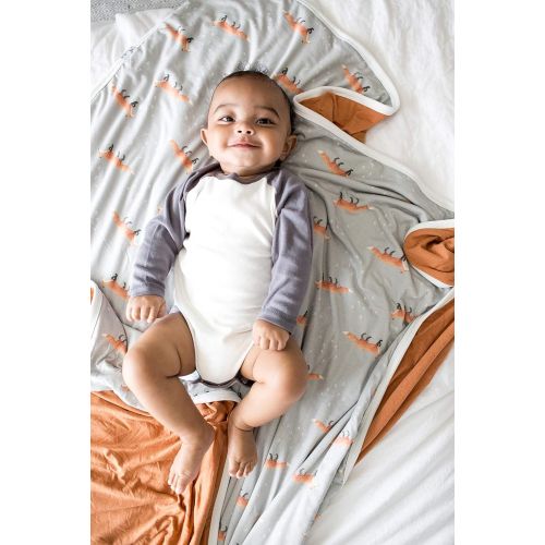  Large Premium Knit Baby 3 Layer Stretchy Quilt BlanketSwift by Copper Pearl