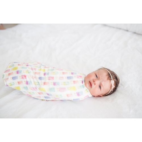  Large Premium Knit Baby Swaddle Receiving BlanketSummer by Copper Pearl