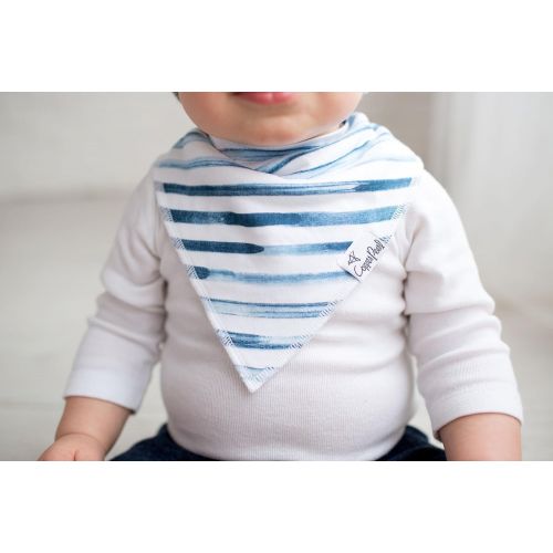  [아마존베스트]Baby Bandana Drool Bibs for Drooling and Teething 6 Pack Gift Set for Boys “Rider” by Copper Pearl