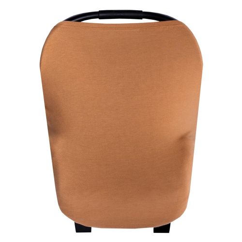  [아마존베스트]Baby Car Seat Cover Canopy and Nursing Cover Multi-Use Stretchy 5 in 1 GiftCamel by Copper Pearl