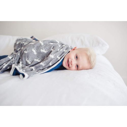  Large Premium Knit Baby 3 Layer Stretchy Quilt Blanket for BoysScout by Copper Pearl …
