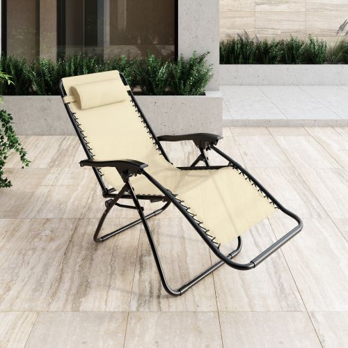  CorLiving Riverside Textured Zero Gravity Lounger by CorLiving