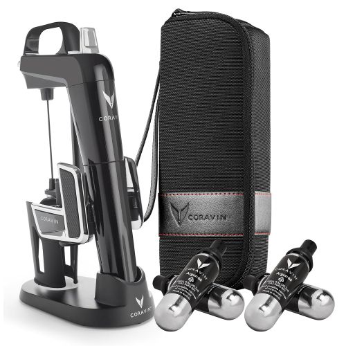  Coravin Model Two Elite Pro Wine Preservation System, Piano Black