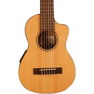 Cordoba},description:The groundbreaking Guilele CE from Cordoba Guitars is a small guitar with a ukulele sound, feel and size. Considered to be a true travel guitar, this small six