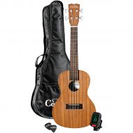 Cordoba},description:A complete ukulele package containing an all mahogany Cordoba concert ukulele, gig bag, digital clip-on chromatic tuner with color display, picks, and a ukulel
