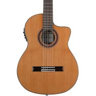 Cordoba C7-CE Cutaway Classical Acoustic-Electric Nylon String Guitar, Iberia Series