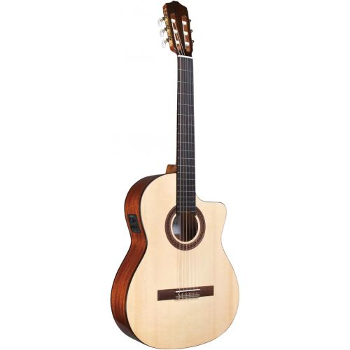  Cordoba C5-CE SP Classical Cutaway Acoustic-Electric Nylon String Guitar, Iberia Series