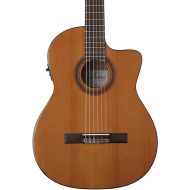 Cordoba 6 C5-CE CD Classical Acoustic Nylon String Guitar, Iberia Series, Right, Cedar, Cutaway Electric (Withouth Gig Bag)