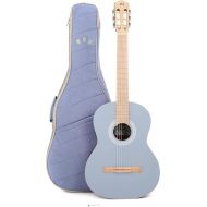 Cordoba Protege C1 Matiz Classical Guitar in Pale Sky with Color-Matching Recycled Nylon Gig Bag
