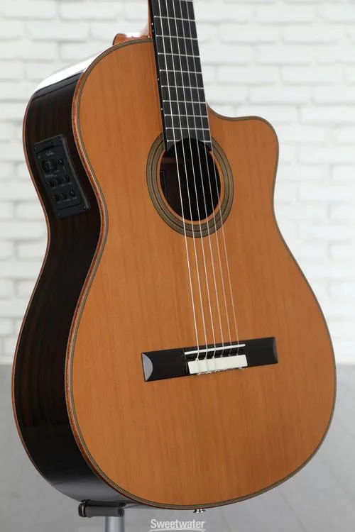 Cordoba Fusion 12 Orchestra CE Nylon String Acoustic Guitar - Cedar