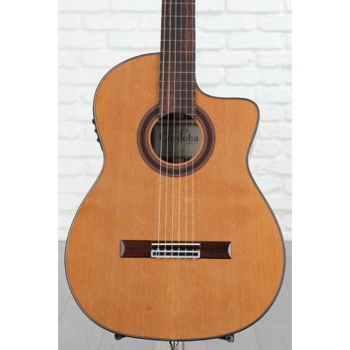  Cordoba C7-CE Nylon String Acoustic-electric Guitar - Cedar