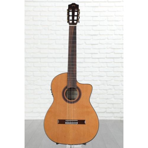  Cordoba C7-CE Nylon String Acoustic-electric Guitar - Cedar