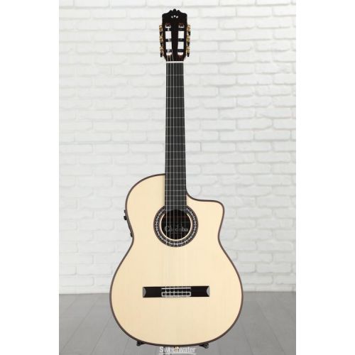  Cordoba GK Pro Negra Nylon String Acoustic-Electric Guitar - Spruce