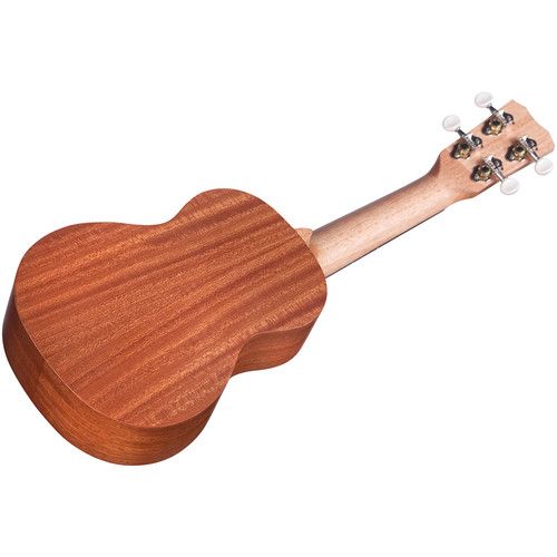  Cordoba Protege Series Ukulele Player Pack Soprano with Extra Strings, Travel Pouch, Picks, and Tuner (Satin Finish)