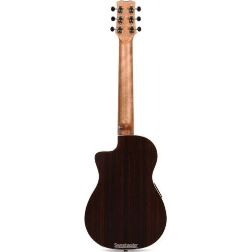  Cordoba Mini II EB-CE Nylon String Acoustic-electric Guitar - Striped Ebony