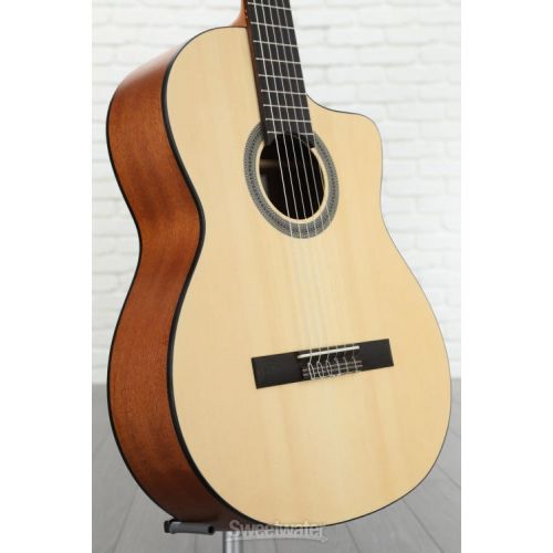  Cordoba Protege C1M-CE Acoustic Guitar - Natural with Cutaway and Electronics