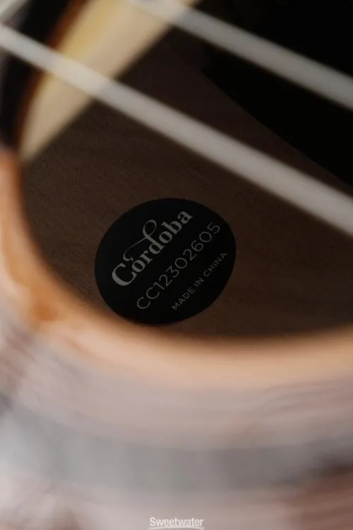  Cordoba C7 Nylon String Acoustic Guitar- Cedar Demo