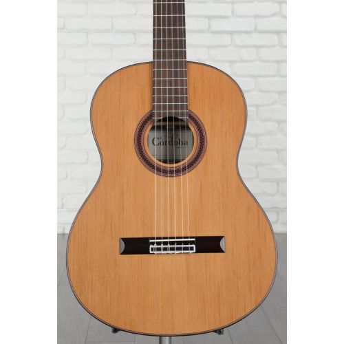  Cordoba C7 Nylon String Acoustic Guitar- Cedar Demo