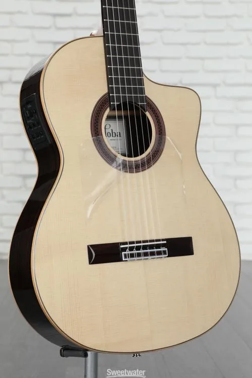 Cordoba GK Studio Negra Nylon String Acoustic-electric Guitar - Spruce