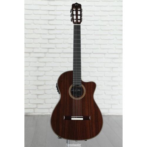  Cordoba Fusion 12 Rose II Acoustic Nylon Guitar - Rosewood Demo