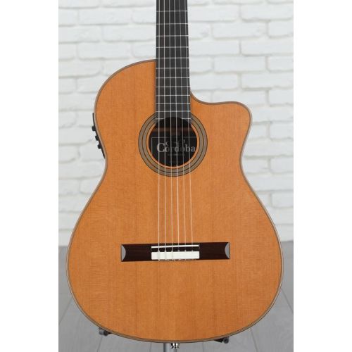  Cordoba Fusion 12 Orchestra CE Nylon String Acoustic Guitar - Cedar Demo