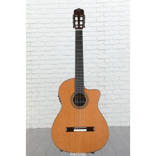  Cordoba Fusion 12 Orchestra CE Nylon String Acoustic Guitar - Cedar Demo