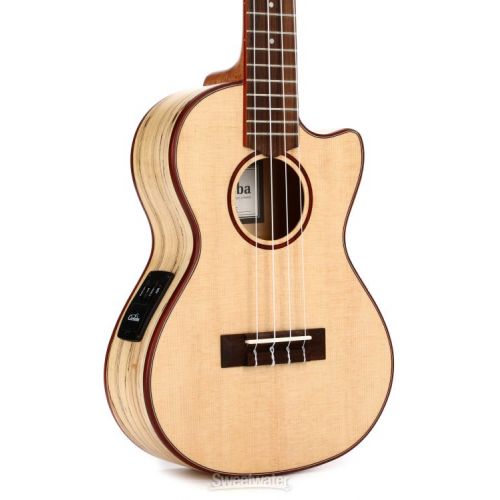  Cordoba 24T-CE Tenor Ukulele - Spruce with Cutaway and Electronics