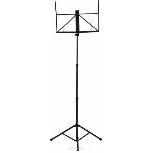  Cordoba Aluminum Music Stand with Bag - Black