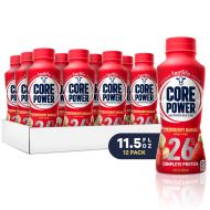 Core Power by fairlife High Protein (26g) Milk Shake, Strawberry Banana, 11.5 fl oz bottles, 12Count